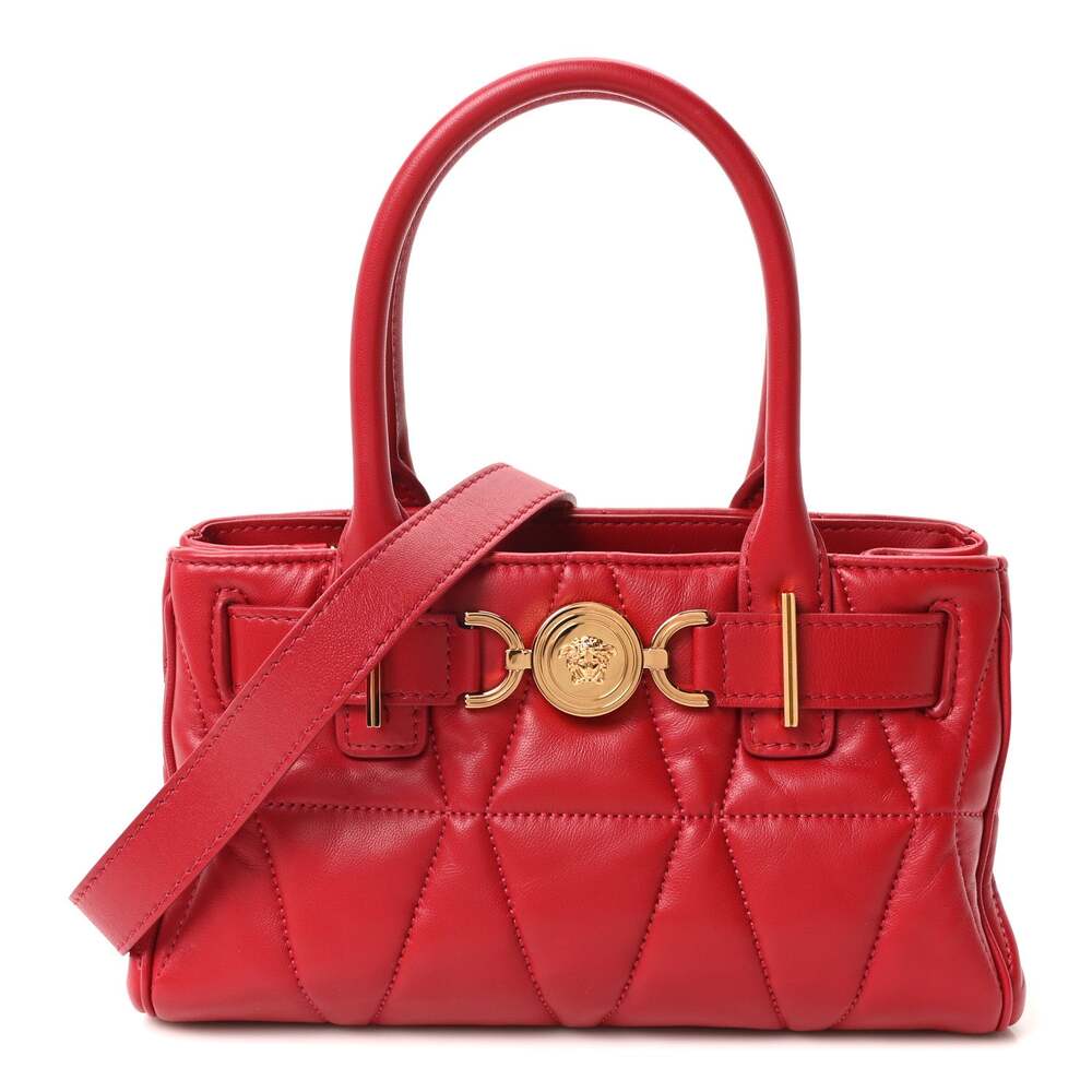 Versace Nappa Trapuntata Small Medusa #305233V11B